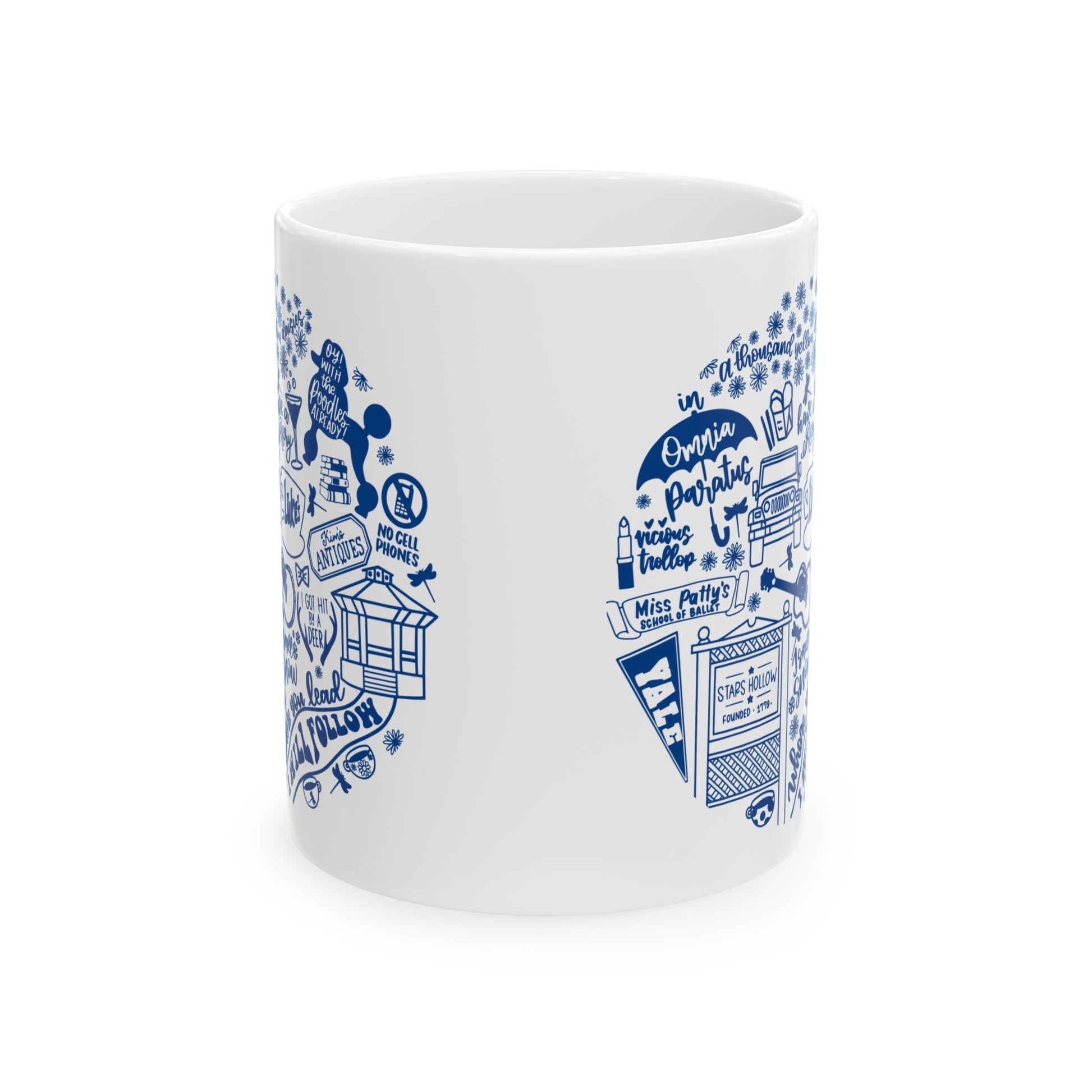 Gilmore Girls Doodle Ceramic Coffee Mug