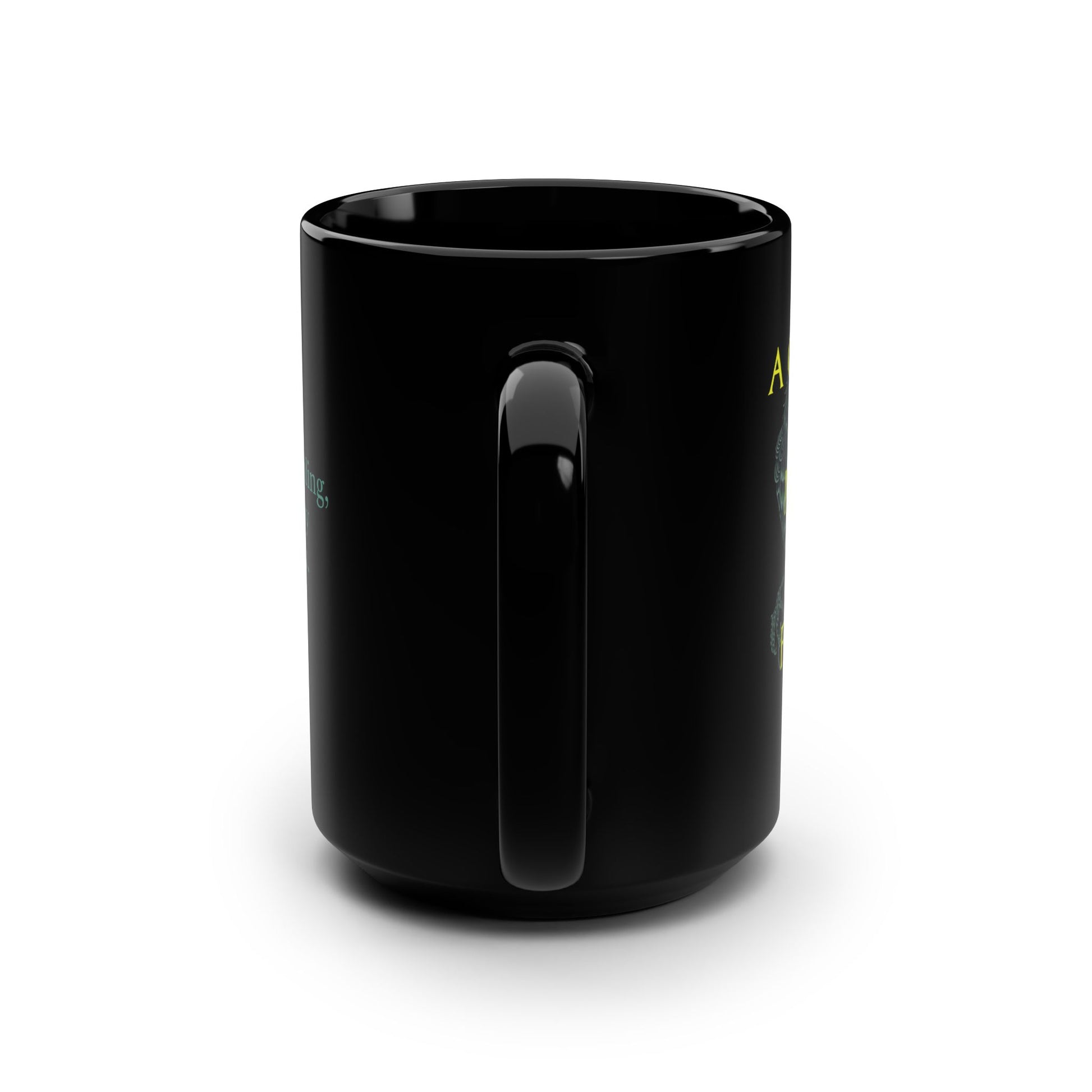 A Court of Mist and Fury Quote Black Coffee Mug - Every Piece of My Heart Belongs to You