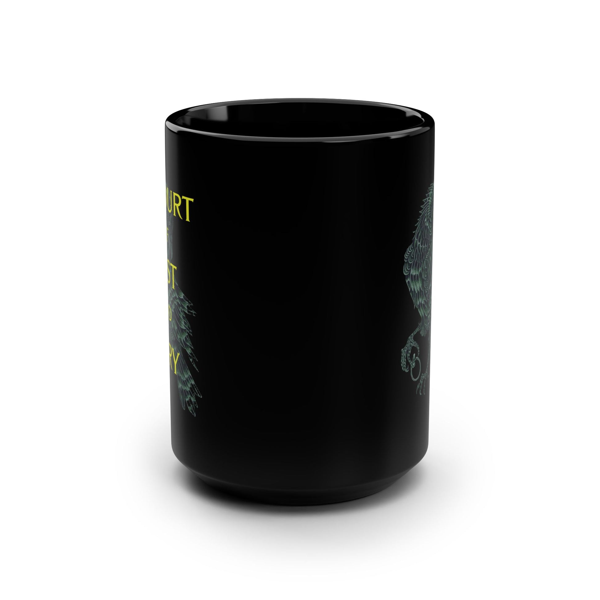 A Court of Mist and Fury Art Black Coffee Mug