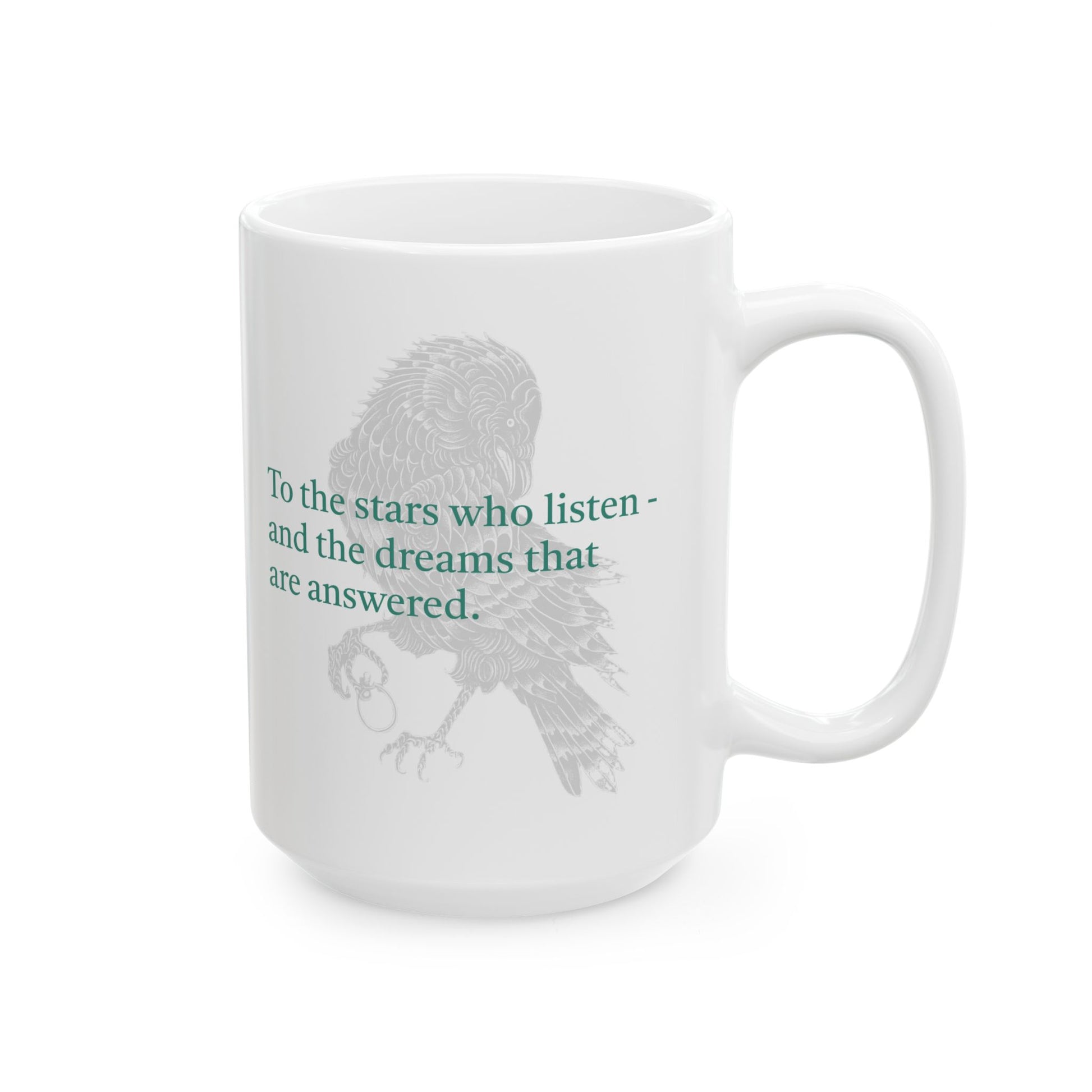 A Court of Mist and Fury White Art Mug - To the Stars Who Listen