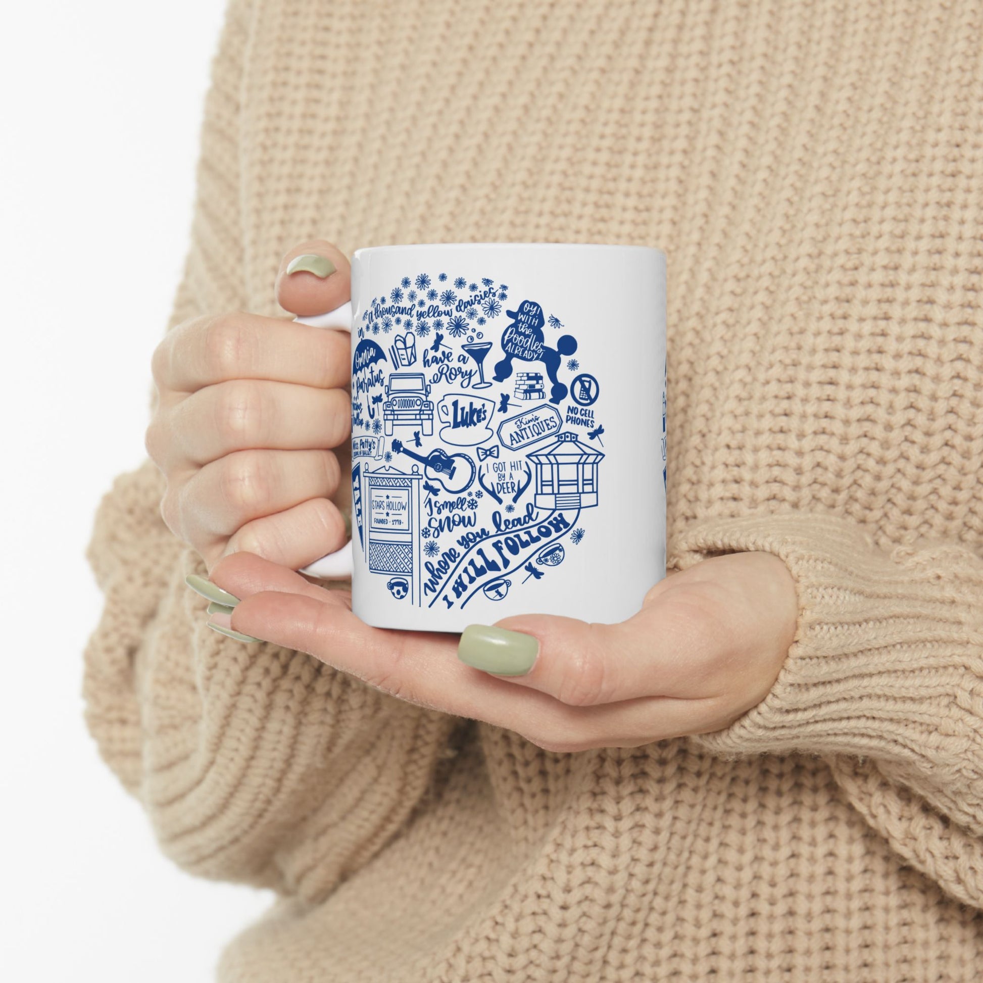 Gilmore Girls Doodle Ceramic Coffee Mug