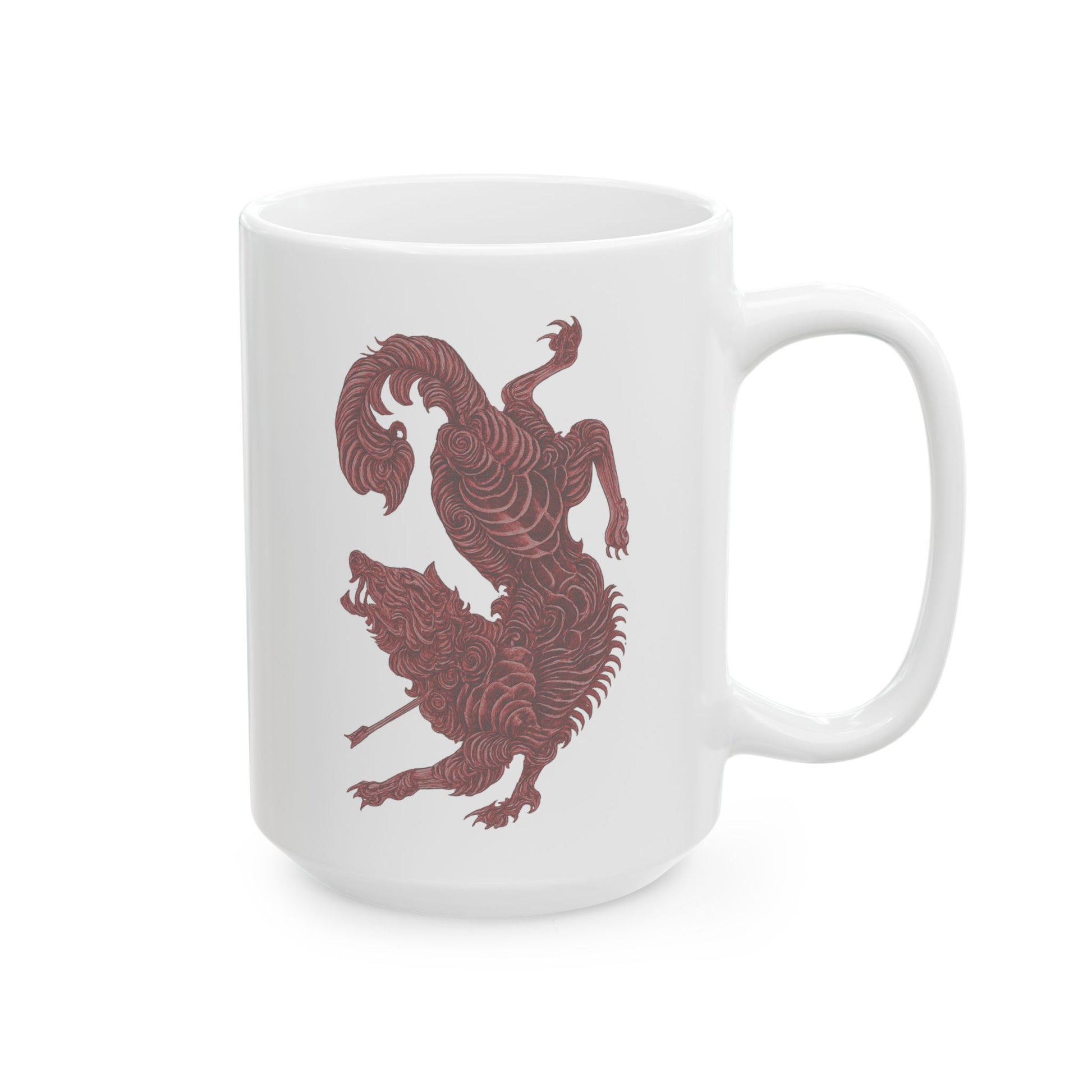 A Court of Thorns and Roses White Art Mug