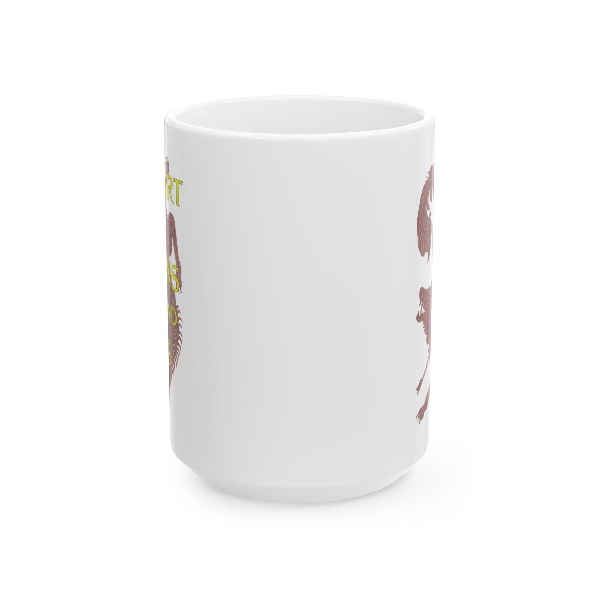 A Court of Thorns and Roses White Art Mug